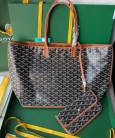 Сумка Goyard Anjou PM Black & Tan